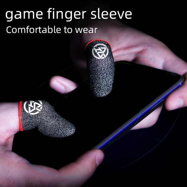 Ergonomiska Spelhandskar med Touchskärm, Lysande, Svettskyddande Design för Spelare null - Red edge
