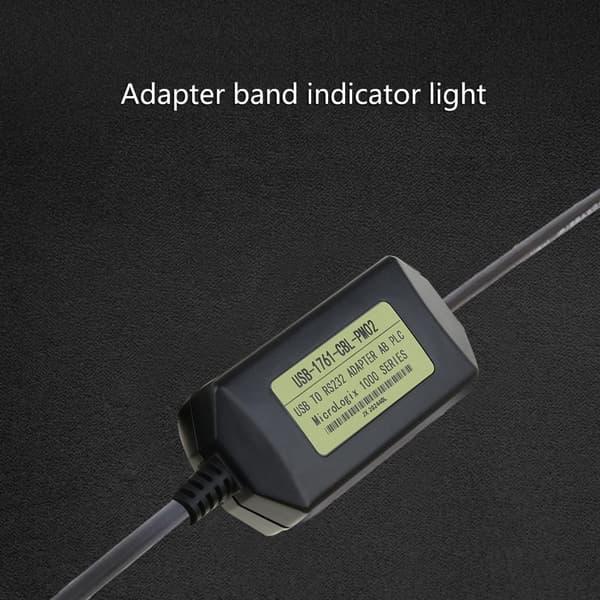 USB PLC-programmeringskabel til Allen Bradley Micrologix USB 1761-CBL-PM02 Rund 8-benet