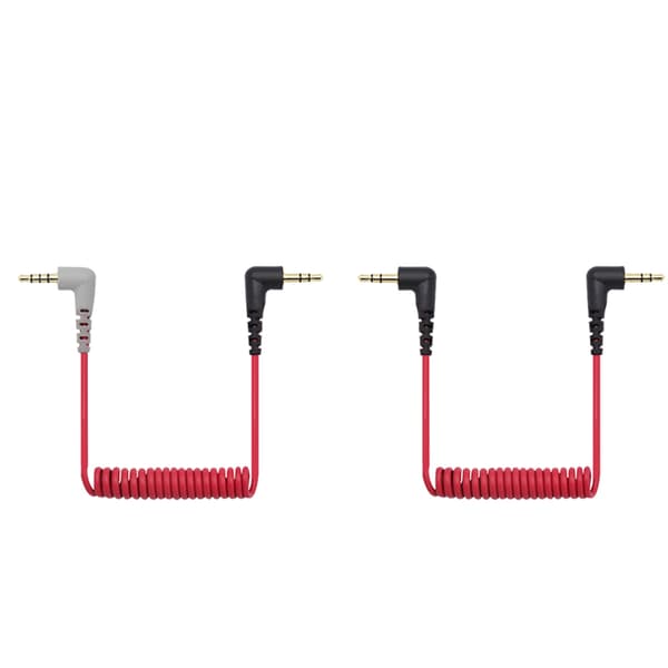Erstatning 3,5 mm TRS til 3,5 mm TRRS adapterkabel til RODE SC7 SC2 af Video MIC A