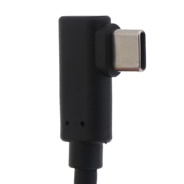 USB C till USB C-kabel 60W, USB C-laddningskabel Snabbladdning Rät vinkel 10 Gbps Datakabel för Smartphone Laptop