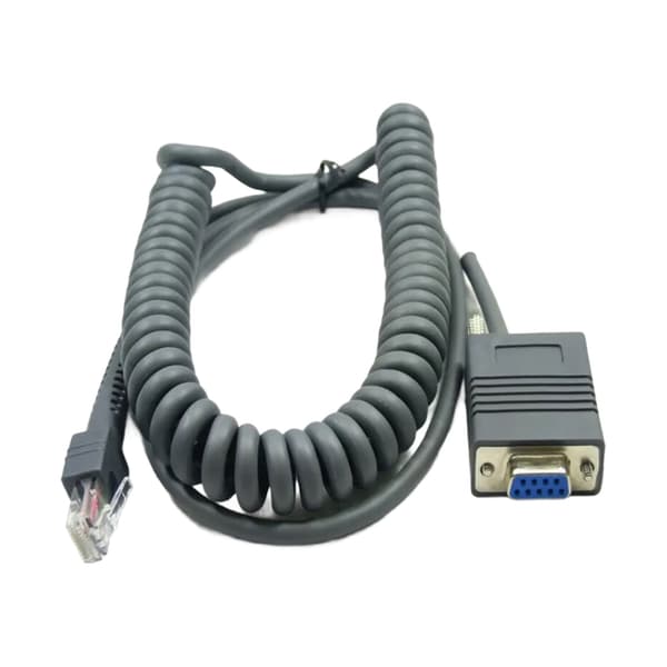 RJ45 RS232 LS2208 Rask Dataoverføringskabel For Symbol Strekkodeskannere LS2208 2m