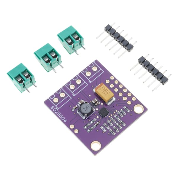 BQ25504 Strömenergiuppsamlare Boost Converter Solcellskonvertermodul 25504