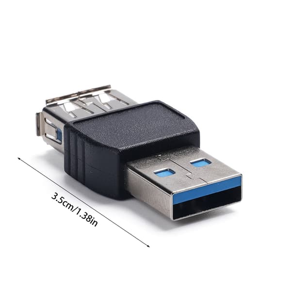 USB til USB3.0 Adapter USB3.0 Hun til USB3.0 Han Biloplader USB3.0 Konvertere til Bærbare Computere Mobiltelefoner Tablets