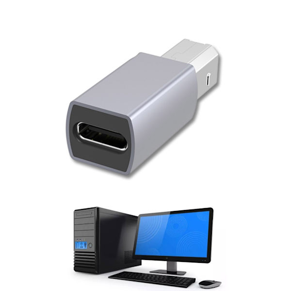 USB B til USB C Type C Hun til USB Han Type C Hun til USB B Han Type C til USB B til Printer Elektrisk Klaver