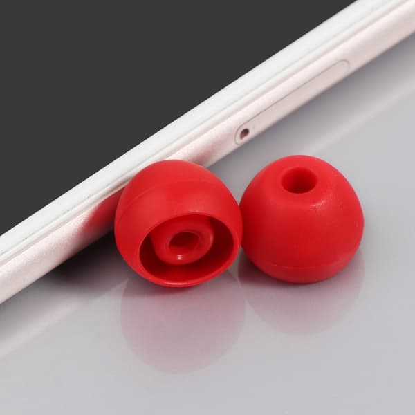 8 stk. silikon in-ear Bluetooth-kompatibelt øretelefondeksel for Tour2.0-deksler ørepropper pute ørepropp ørepropper Black