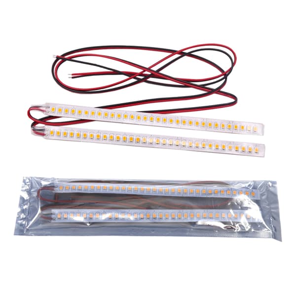 Dynamisk LED Bil Sidospegel Strip Ljus Blinkers Indikator Lampor Strip 28cm