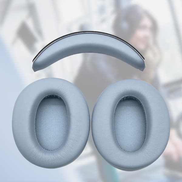 Erstatnings øreputetrekk øreputer hodebjelkedeksel for W820NB-headset null - Earpads
