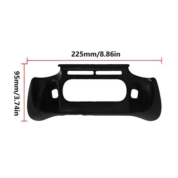Grip Case Vanntett Ergonomisk Mykt grep for 6 Gamingtilbehør Black