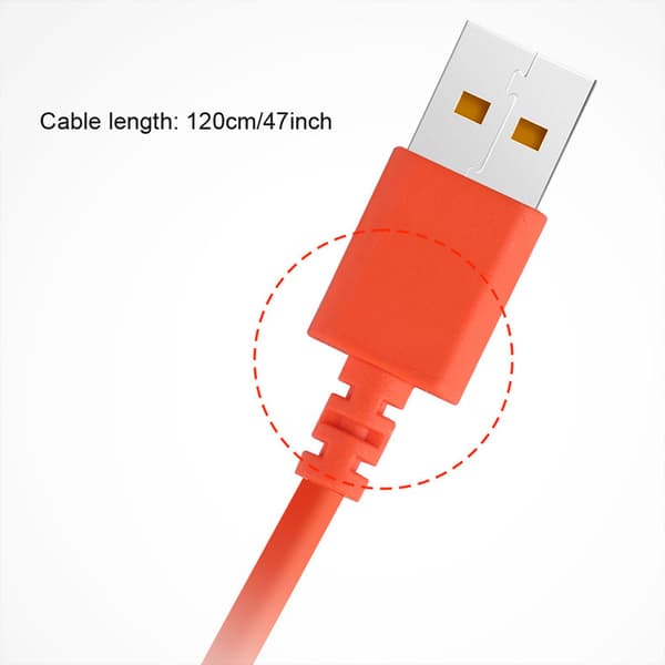 Stray Dog Hurtiglader Type-C Kabel Opladningsledning med til Touch Switch til Phon White