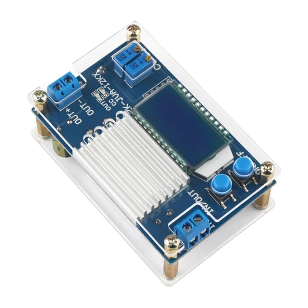 DC5.3V til 32V 12A Step Down Spændingsregulator med Præcis LCD-skærm til Laboratorium