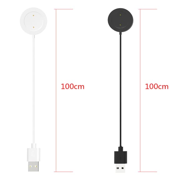 Strømadapter Oplader Stand Cradle Opladningsdock Base til XiaoMi Watch S1 Active White
