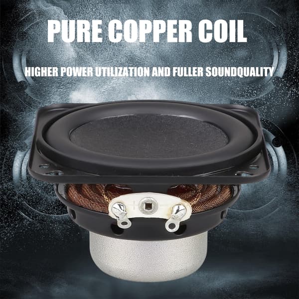 2-tommers 4Ohm 10W NdFeB Magnet Høyttaler For Bluetooth-kompatibelt Bærbart DIY Lydsystem 1 pack