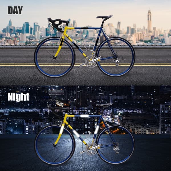 Sort reflekstape til cykelhjelme forbedrer sikkerheden i dårligt lys null - Triangle