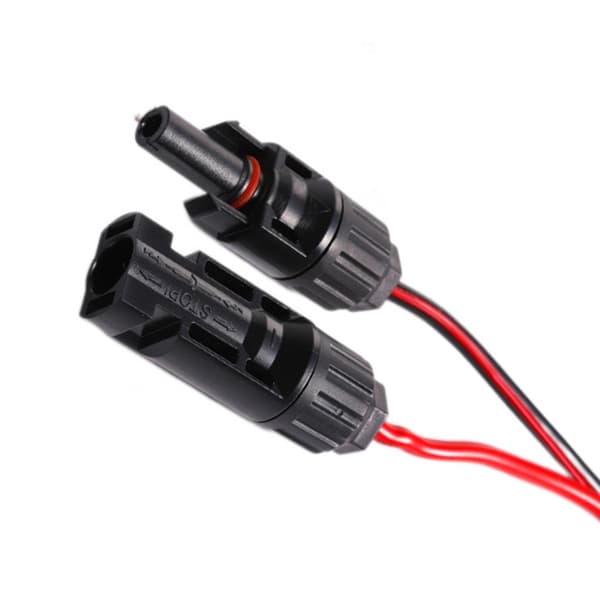 Bærbar 12AWG solcellekoblinger til XT60-adapterkabel for tilkobling til bilstrøm 60cm
