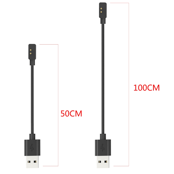 Laddare Strömadapter Kompatibel för Poco Watch Magnetisk USB Snabbladdningskabel Dockningsstation Smartwatch Hållare 50cm
