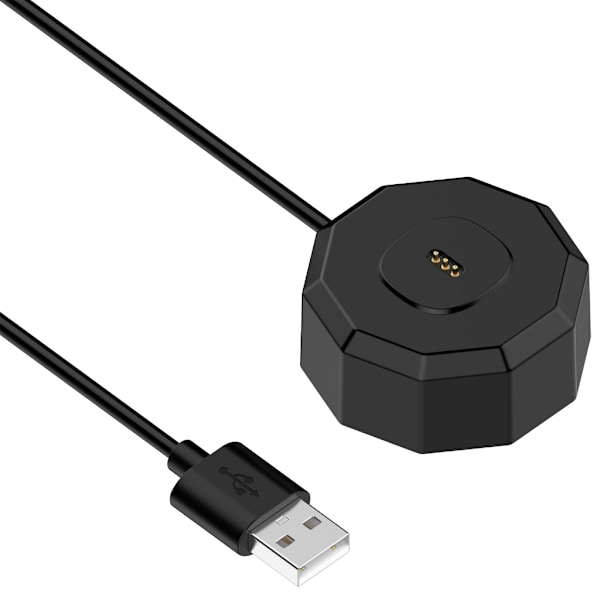 USB 3-Pin Magnetisk Laddningsdocka Bas USB Laddningskabel för Laifen Tandborste White