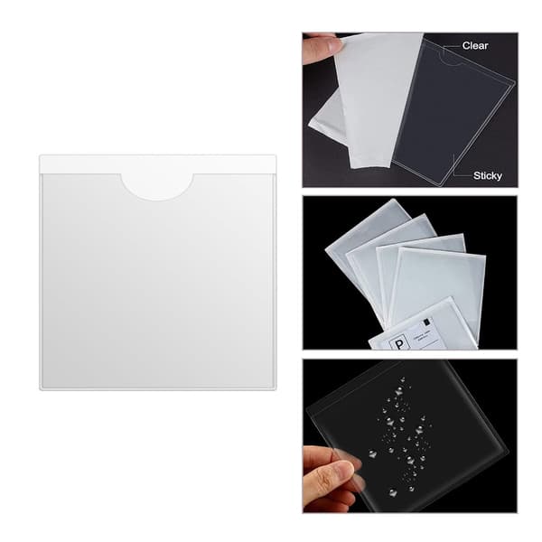 Parkeringslappholder Plast Billett- og Noteholder for Bil Caravans Frontrute null - 3