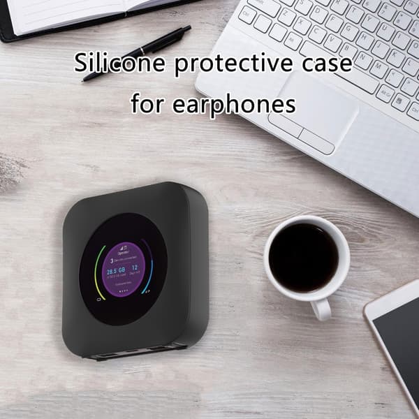 Silikonskal för MR1100 LTE Router 4G WiFi Hotspot Stöttåligt Black