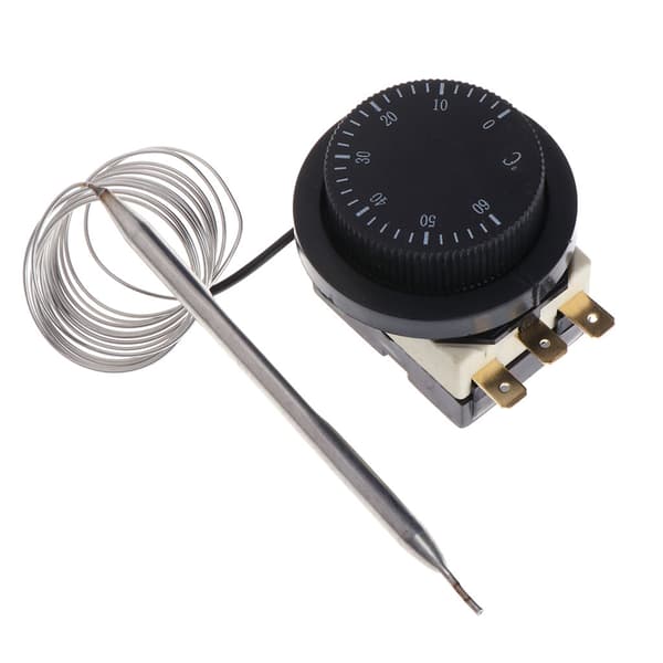 Temperaturkontrolkontakt 250V/380V 16A 0-60℃ Kontaktcontroller Sensor