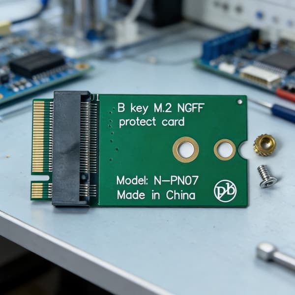 Nem installation M.2 NGFFs 3G 4G 5G B-nøgle til B-nøgle adapter til 2230 SSD-opgraderinger til 2242 størrelse