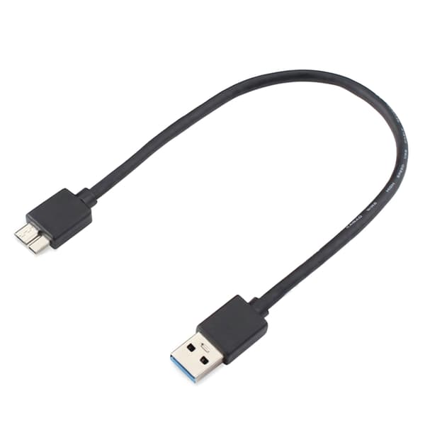 USB A till B hankabel för extern hårddisk HDD USB-A hårddisk 0.5m