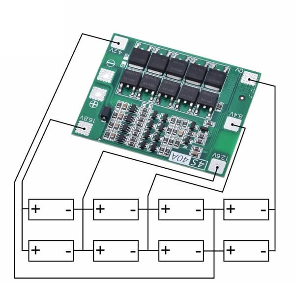 Lithiumbatteri 18650 Laddare PCB 4S 40A För Borrmotor 16.8V Balansmodul null - Balance board
