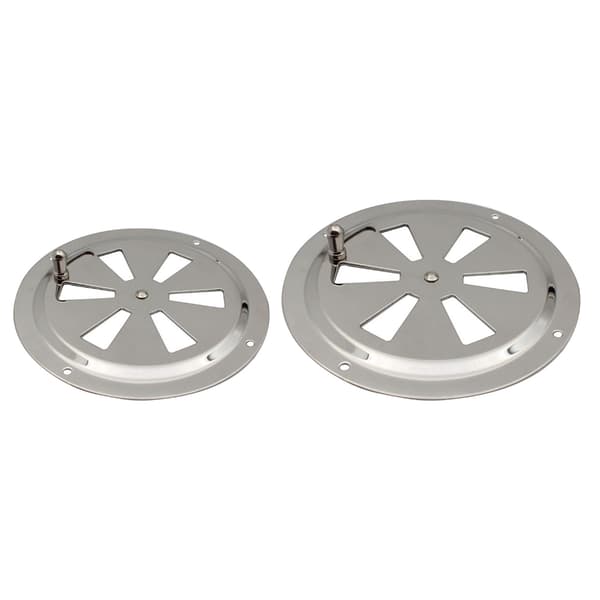 Rundt ventilasjonsgitter i rustfritt stål for båter og vannscootere null - 5inch 1pc
