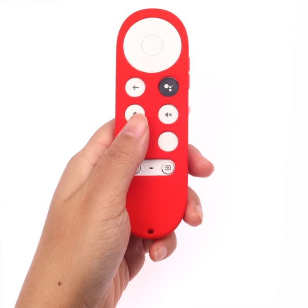 Iskunkestävä silikonisuojus kauko-ohjaimelle Red