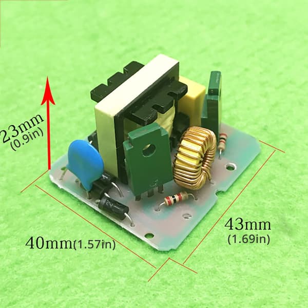 1PC 40W DCAC Inverter Strømforsyning 12V til 220V Step Up Transformator til Elektroniske Komponenter