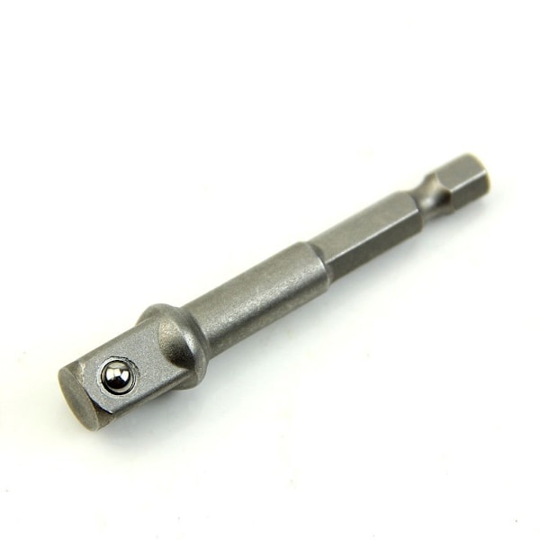 1/4\" Borrbitshållare med Hex-fäste, Adapter för Skiftnyckel, Förlängning