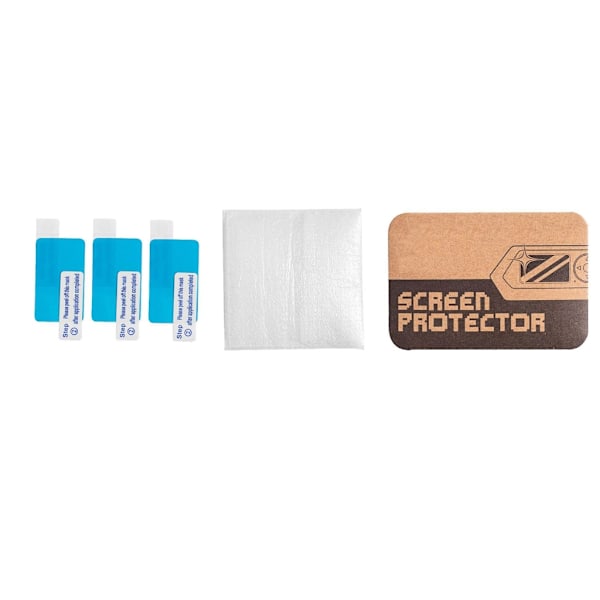 Transparent Skyddande Film för FlipperZero Spelkonsol, Fingeravtrycksresistent, Skydd för Skärmen, Speltillbehör