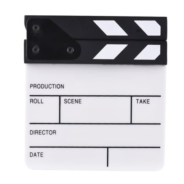 Klapperboard Praktisk Klapperboard til Effektiv Scenestyring i Filmoptagelse
