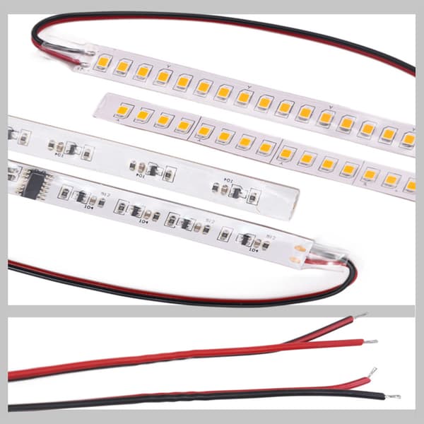 Dynamisk LED Bil Sidespejl Strip Lys Blinklys Indikator Lys Strip 15cm