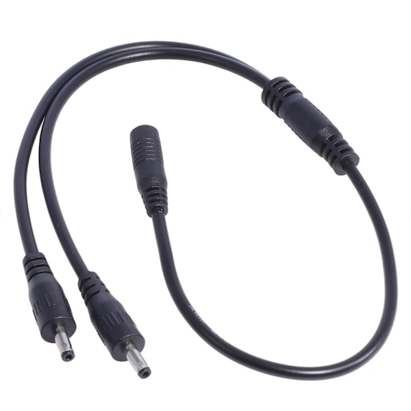 3,5 mm x 1,35 mm DC Barrel Plug Splitter Adapterkabel för Ansiktsrengörare LED null - One point two