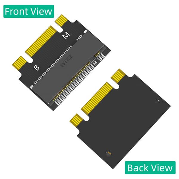 M.2 2230 til 2242 Forlængeradapter B+M Key NVME M-Key 2230 til 2242