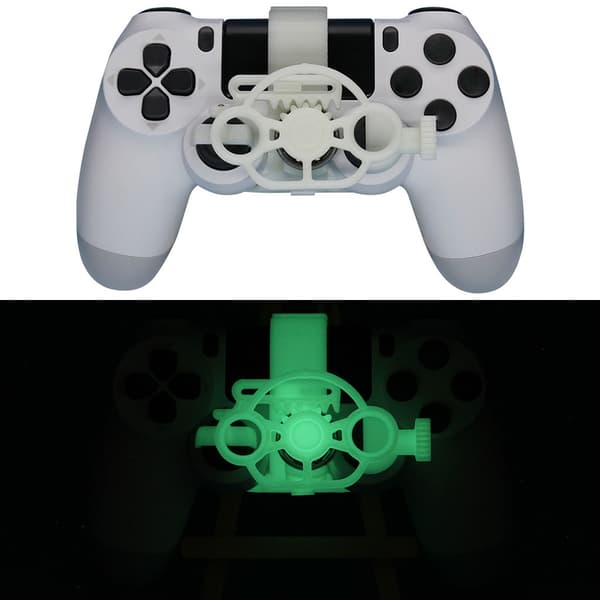 Mobil Game Pad Mini Rat Spil Joystick Racerspil Simulation Silver