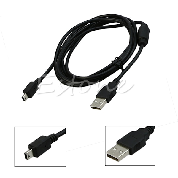 1,8 m USB-laddningskabel för PS3-kontroll