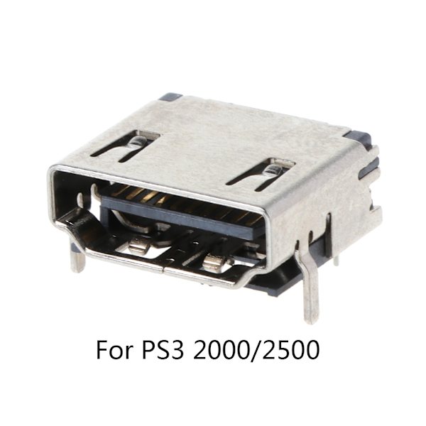 HDMI-kompatibel Portuttag, Socket, Plug, Jack, Interface, Anslutning, Ersättning, HDMI-kompatibel Port för Sony 3 för PS3 2000 2500