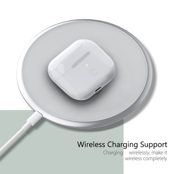 Bluetooth-kompatibel hörlursladdningsbox med inbyggt 660mAh batteri, headsetladdningsbox, reservdelsersättning