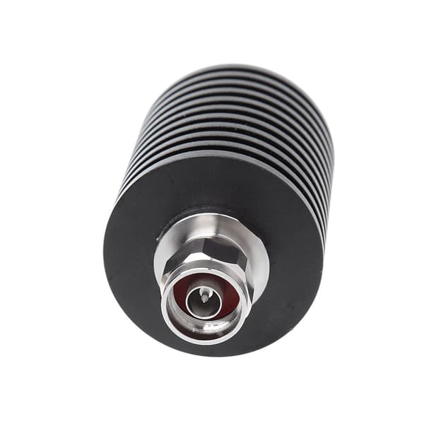 30W N Typ DC-3GHz Koaxial Fast Dämpare Frekvens 3GHz N Fasta Kontakter Silver