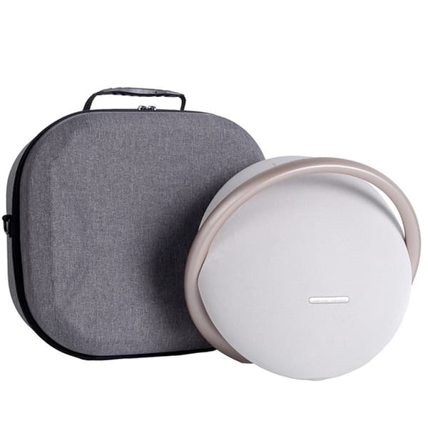 Bärbart Bluetooth-kompatibelt högtalarfodral Resefodral för Studio 7/8 Silver gray