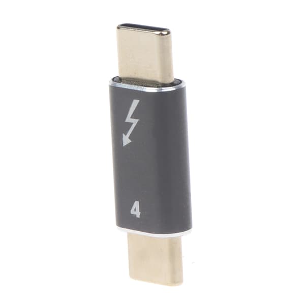 Type C - USB C -sovitin USB-C uros - uros dataliitin tehomuunninliitin