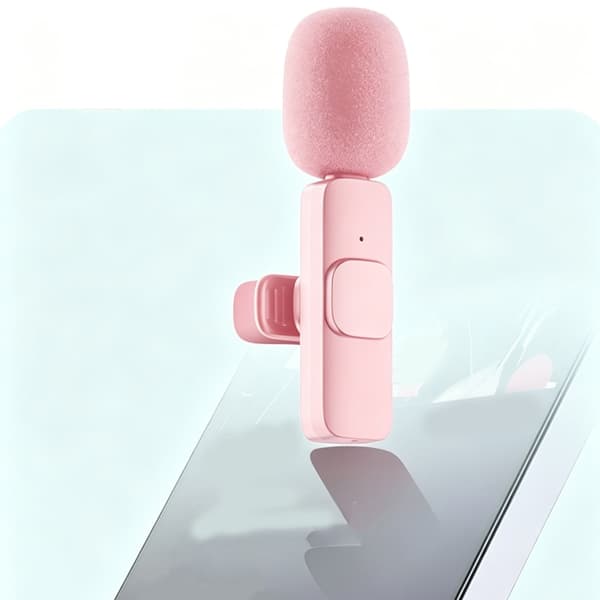 Trådlös Lavalier-mikrofon Typ C Slag Bluetooth-kompatibel Mikrofon Lavalier