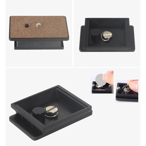 Snabbkopplingssystem för kamera Universal Stativadapterplatta för YUNTENG 880 null - 880