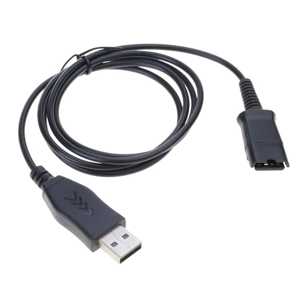 USB-adapter til hurtig afbrydelse (QD) ledningsheadset forbindelse til pc-computer