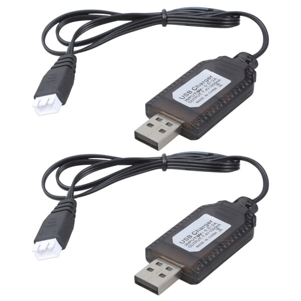 Batteri USB-opladerkabel SM2.0 3P 4P XH 3P-stik til både og quadcoptere null - SM 3P