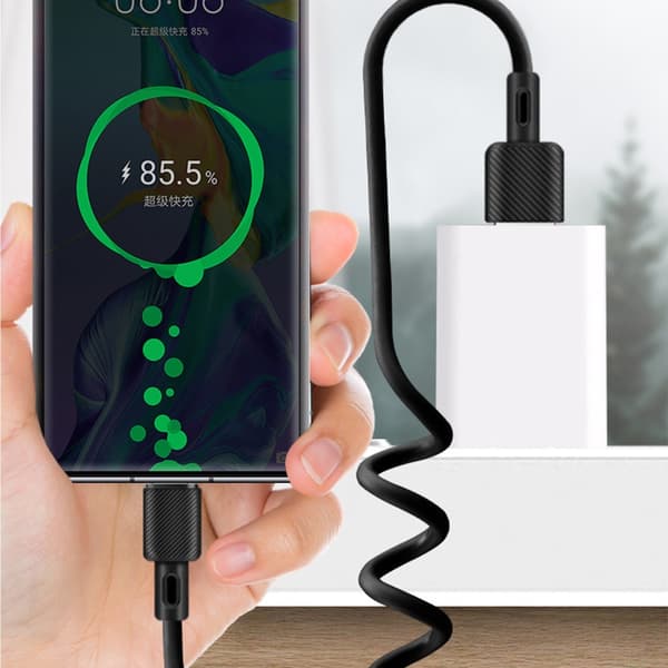 Skalerbart USB til USB C-kabel Hurtigopladningskabel Datakabel Han til Han-stik Ledning til Tablets Telefoner Laptops 1m
