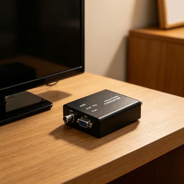 Sikkerhedsvideokonverter Traditionel til Digital Visuel Link VGA BNC-forbindelse