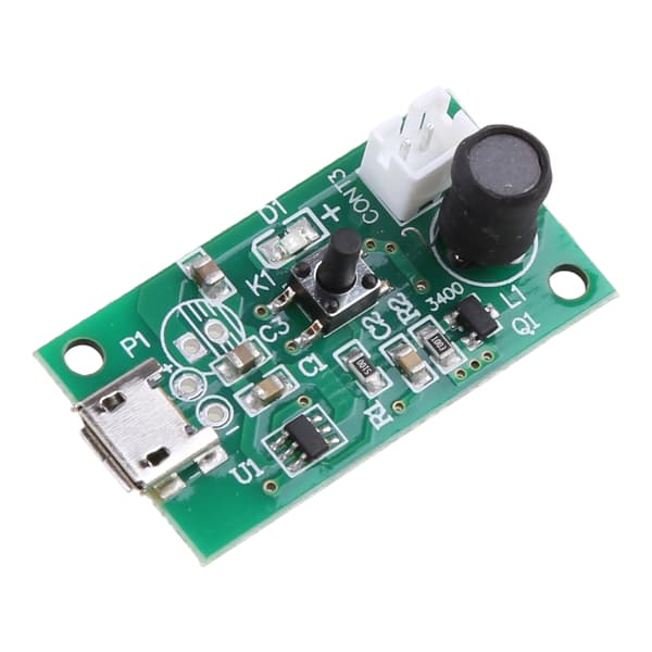 USB ultralydsfukter tåkeprodusent keramisk forstøvertransduser + PCB-modul
