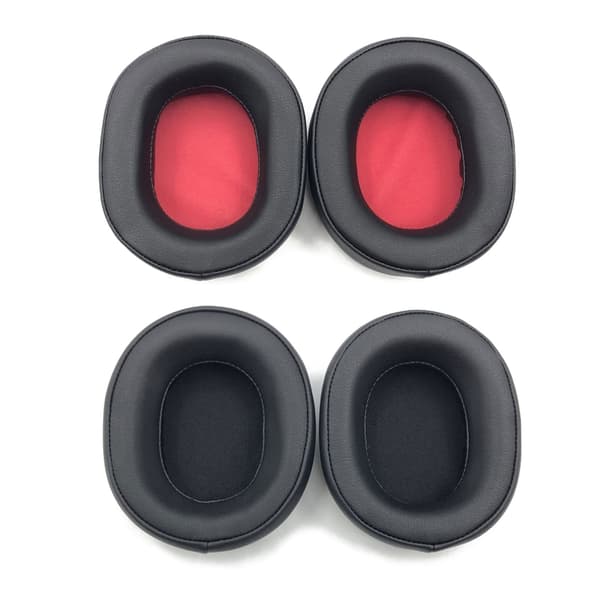 Øreputersett for ATH-WS990BT ATH-MSR7 MSR7B Hodetelefoner Øreputer Memory Foam BK